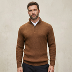 Essential Quarter-Zip Sweater