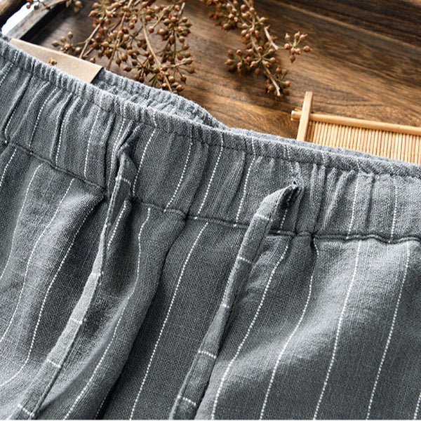 Shoreline Cotton Linen Shorts