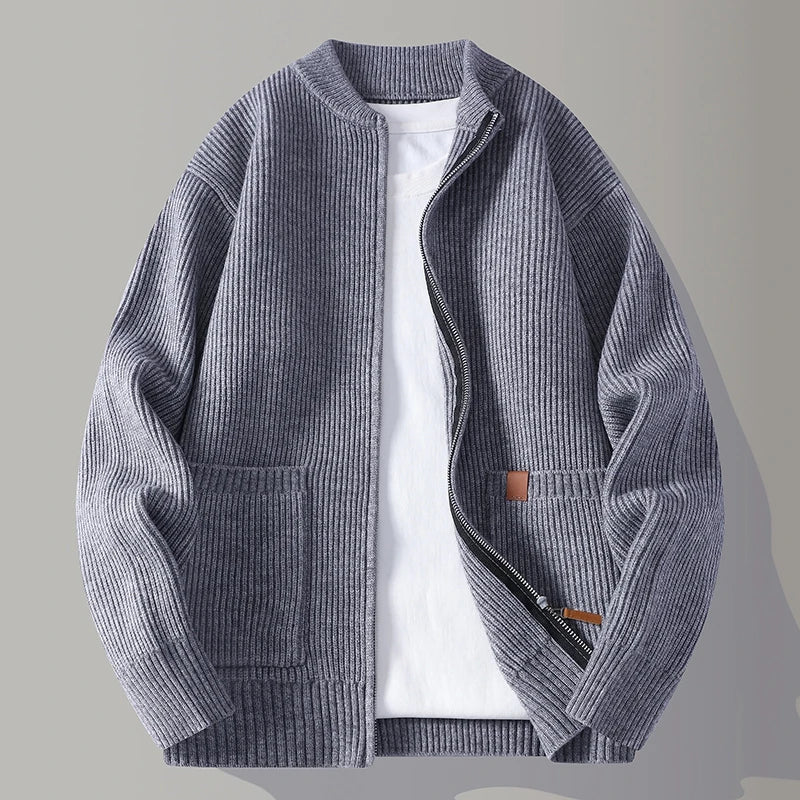 District Knit Zip Jacket