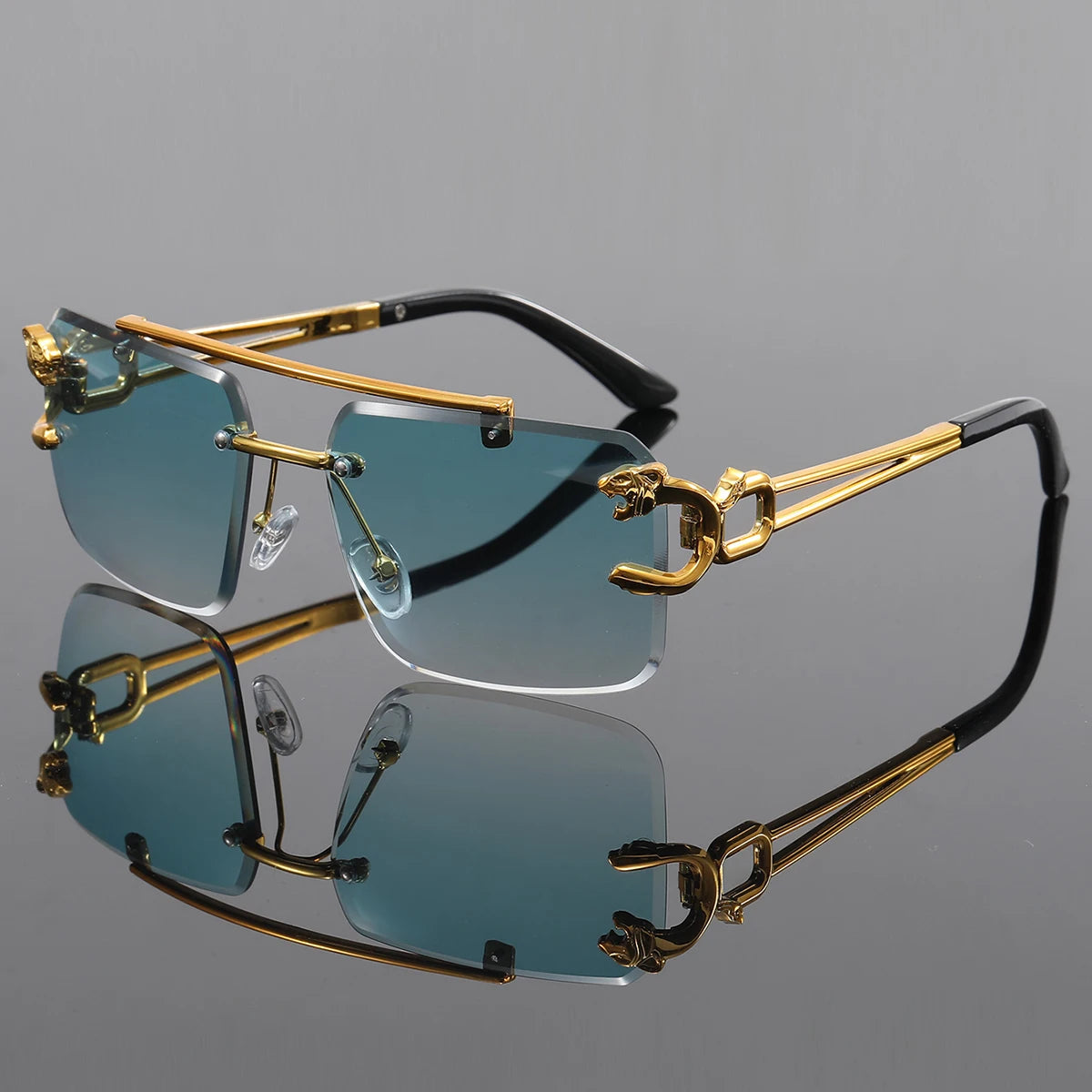 Monarch Rimless Sunglasses