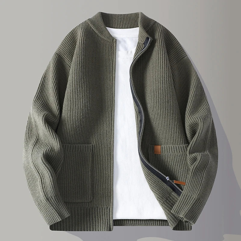 District Knit Zip Jacket