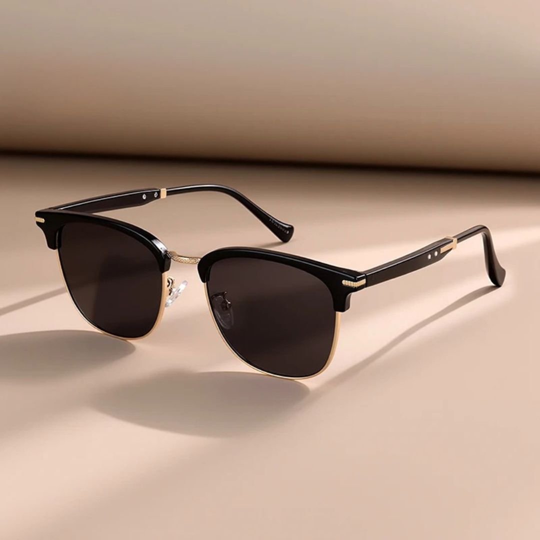 Caspian Clubmaster Unisex Sunglasses